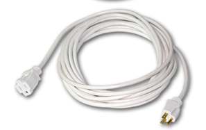 White extension cord